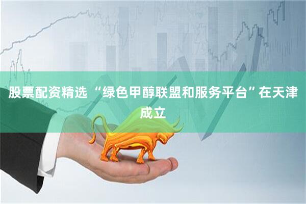 股票配资精选 “绿色甲醇联盟和服务平台”在天津成立